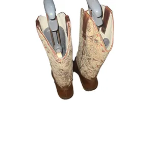 Matisse Brown Leather Vintage Tapestry Western Boots Size 7 1/2 M thumbnail 2