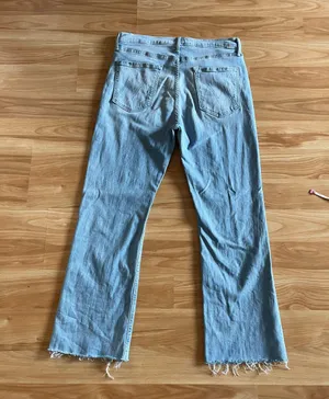 Awesome Mother Denim The Tripper Ankle Fray Jeans in Island Time - Sz 32 thumbnail 8