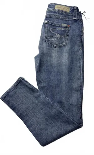 Seven7 Women's Skinny Jeans Size 10 with Rhinestone Embellished Pockets thumbnail 1