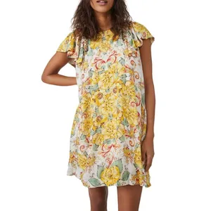 Free People Yara Patterned Mini Dress XS NWOT thumbnail 6