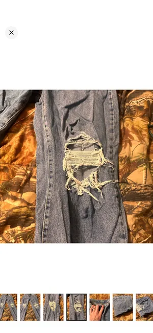 Wild Fable High Rise Straight Jeans Size 8 thumbnail 3