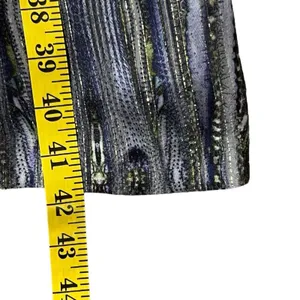 Mark & James by Badgley Mischka Silk Faux Wrap Cocktail Dress Size M Glam 70s thumbnail 7