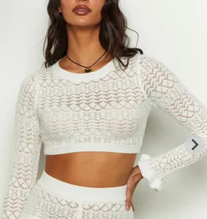 Beginning Boutique Embroidered Knit Top thumbnail 1