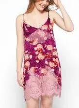 Free People Silk Lace Slip Dress thumbnail 2