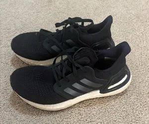 Black Adidas Shoes Running thumbnail 1