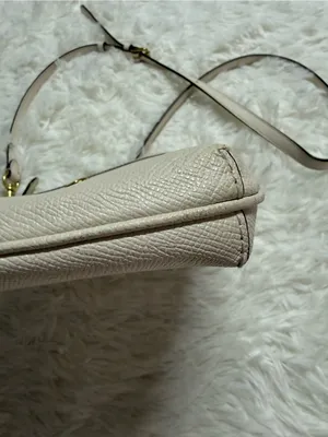 Coach Kitt Crossbody Bag Ivory Leather Gold Hardware thumbnail 4
