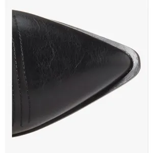NEW The Drop Black Cowboy Cowgirl Ace Midshaft Western Boot 11 thumbnail 7