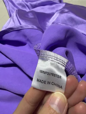 Hello Molly NWT Lavender slip into the night Tie-Shoulder Midi Dress 6 thumbnail 8
