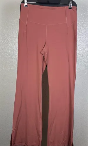 Lululemon |‎ Athletica Rose Pants Split Hem Flare Leggings thumbnail 1