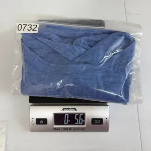Adult blue scoop neck short sleeve stretch casual active plain basic‎ tshirt top thumbnail 7