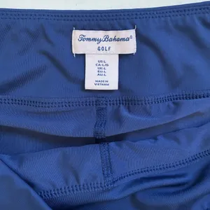 Tommy Bahama Golf Skort Womens Large Navy Blue Ruffle‎ Hem Athletic Skirt Shorts thumbnail 3