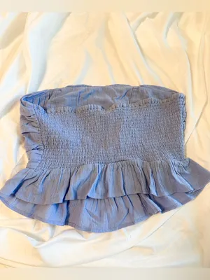 NWT- FREE PEOPLE Fun in the Sun Top in Misty Dawn- Medium thumbnail 3