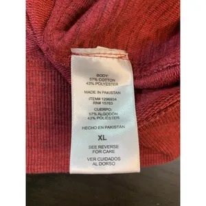 Champion Sweatshirt Womens XL Burgundy Crew Neck Appliqué‎ Logo Basic Classic thumbnail 7
