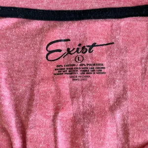 Heather Pink Virginia Beach V Neck Long Sleeve Tee Shirt Size Large thumbnail 5