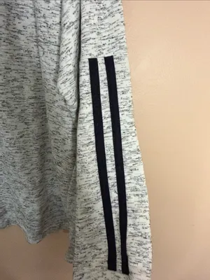 Bobbie Brooks Light Gray Heather Women's Pullover Sweatshirt Size 2X thumbnail 3