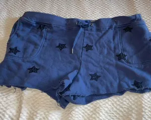 Seven7 Lane Bryant Terry Cloth Stars Lounge Shorts - Size XL thumbnail 1