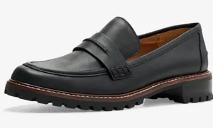 Madewell The Corinne Lugsole Loafers - black size 8 thumbnail 1