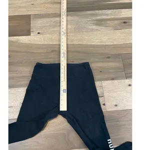 Hollister Black Cotton Leggings Size M Athleisure thumbnail 5