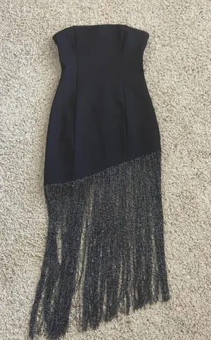 Fringe Mini Dress thumbnail 2
