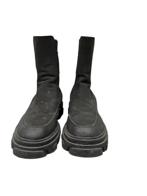 Only Black Chunky Ankle Boots Size 39 thumbnail 2