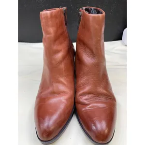 Sam Edelman Womens Brown Leather Ankle Boots Shoes SIze 6.5 SKU 6782 thumbnail 2
