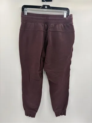 Lululemon warm down cuffed cozy comfortable pelt sweatpants joggers size 8 thumbnail 5