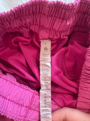 Pink Lululemon Hotty Hot Shorts thumbnail 3