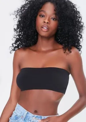 Cotton On Seamless Textured Knit Bandeau thumbnail 1