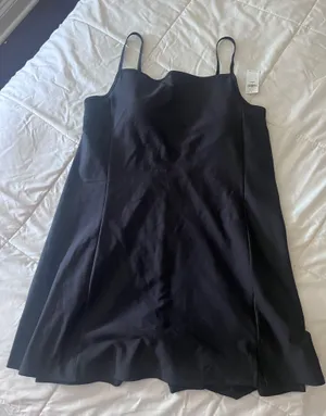 Old Navy Athletic Dress Black petite large  thumbnail 1