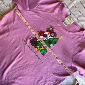 Quacker Factory Large T-shirt Christmas is Snow Much Fun Retro Granny Tee thumbnail 10