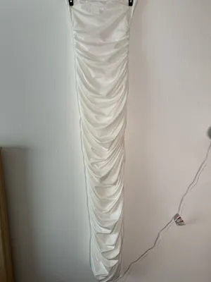 ThatsSoFetch white strapless maxi dress thumbnail 3
