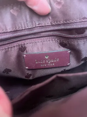 Kate Spade Crossbody Purse Floral Purple thumbnail 5