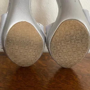 Blossom Collection‎ Heels Silver Size 7 thumbnail 4