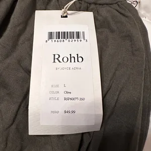 Rohb by Joyce Azria Olive Green Maxi Skirt - NWT - Size L thumbnail 7