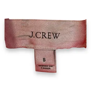 J.Crew Size S Excursion Quilted‎ Down Vest Neon Flamingo Pink Zip Up thumbnail 3