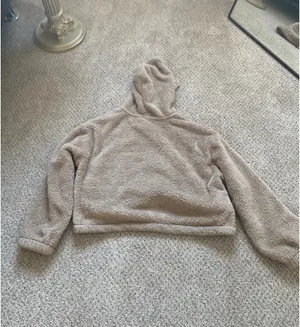Boutique Crop cozy hoodie thumbnail 8