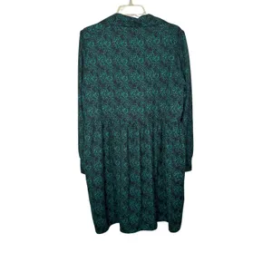 Seraphine Alfie Tunic Layering Maternity Dress with Collar green size 12 thumbnail 4