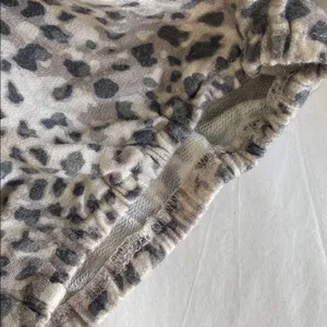 Soma Wknd Leopard Print Joggers with Cream Tie thumbnail 4