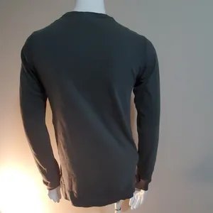 Pro Edge Gray Nebraska Huskers Long Sleeve Tee (S) Gray thumbnail 4