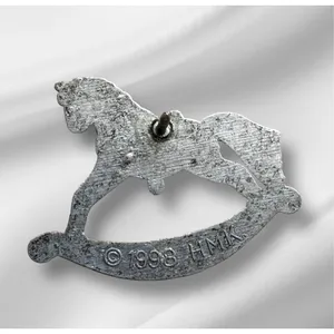 Hallmark Vintage Rocking Horse Pin By thumbnail 2