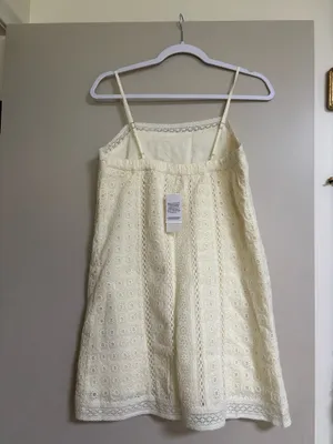 Abercrombie Lace Shift Embroidered Dress thumbnail 2