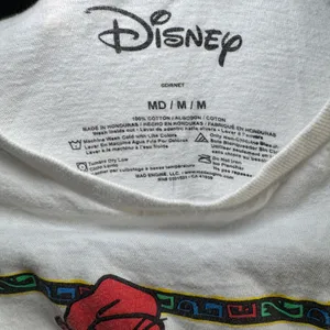 Disney Mickey Donald Goofy Retro 90s Style Graphic Tee White T-Shirt Size M thumbnail 3
