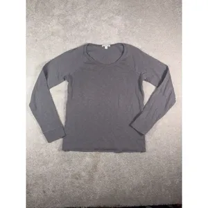 Standard James Perse Cotton Poly French Terry Sweatshirt Gray Size 2 Medium thumbnail 2
