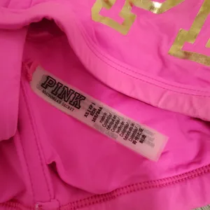 Victoria's Secret PINK Gold & Hot Pink 2 Piece Bikini Size XS/Small thumbnail 4