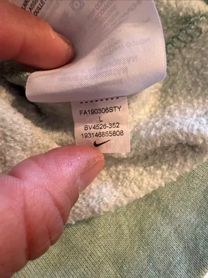 Nike Sage Green Pullover cowl neck White Swoosh Hoodie hooded Large sweatshirt thumbnail 8