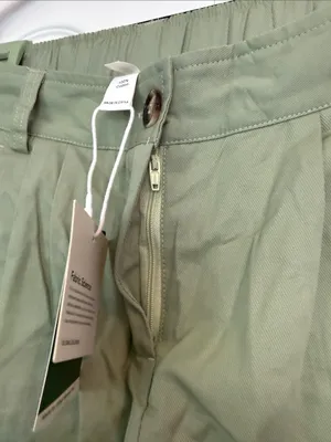 Halara Women’s Sage Green Elastic Cuff Pants - Medium Regular thumbnail 2