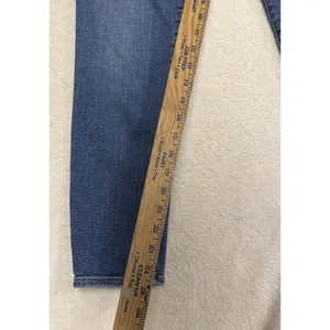 Madewell Size 27‎ Skinny Jeans Womens 9'' Mid Rise Blue Denim Button Fly Pants thumbnail 3