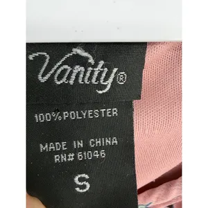 Vanity Womens Dress Pink Floral Ruffle Empire Waist Mini Small thumbnail 4