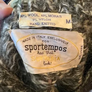 Vintage Sportempos Chunky Mohair Blend Sweater thumbnail 6