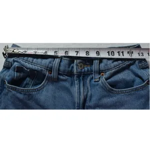 Old Navy Drapey Denim High Rise Baggy Wide Leg Jeans Blue Size 2 Tall thumbnail 4